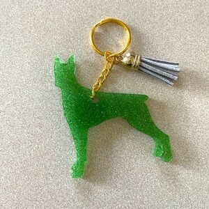 **SPECIAL DEAL** Handmade Dobermann Keychain -Please read description
